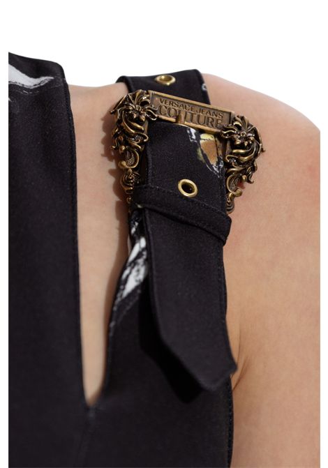 Abito a tubino fantasia barocca all over VERSACE JEANS COUTURE | Abiti | 78HAO9B3 NS636G89